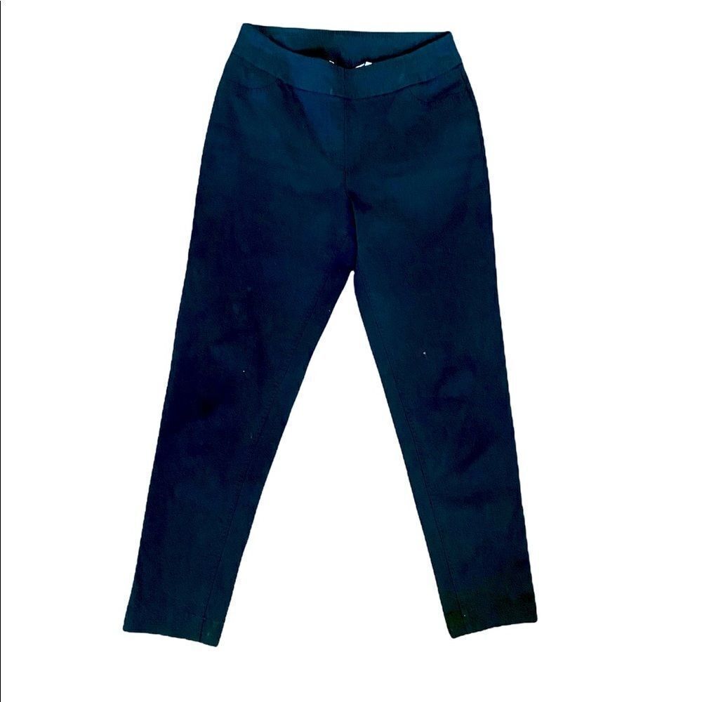 Soft Surroundings Black Pull On Pants Size Small
